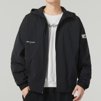 阿迪达斯 （adidas）男装上衣 新款时尚运动服防风透气舒适夹克外套IP4980 ZP M IP4980/黑色