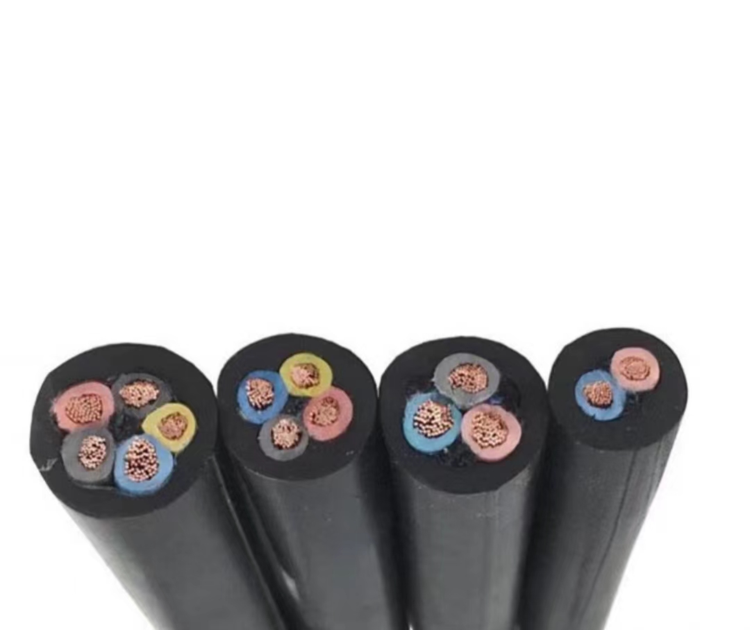华科中缆橡套电缆YC-G-3×16+1×10,米高清大图