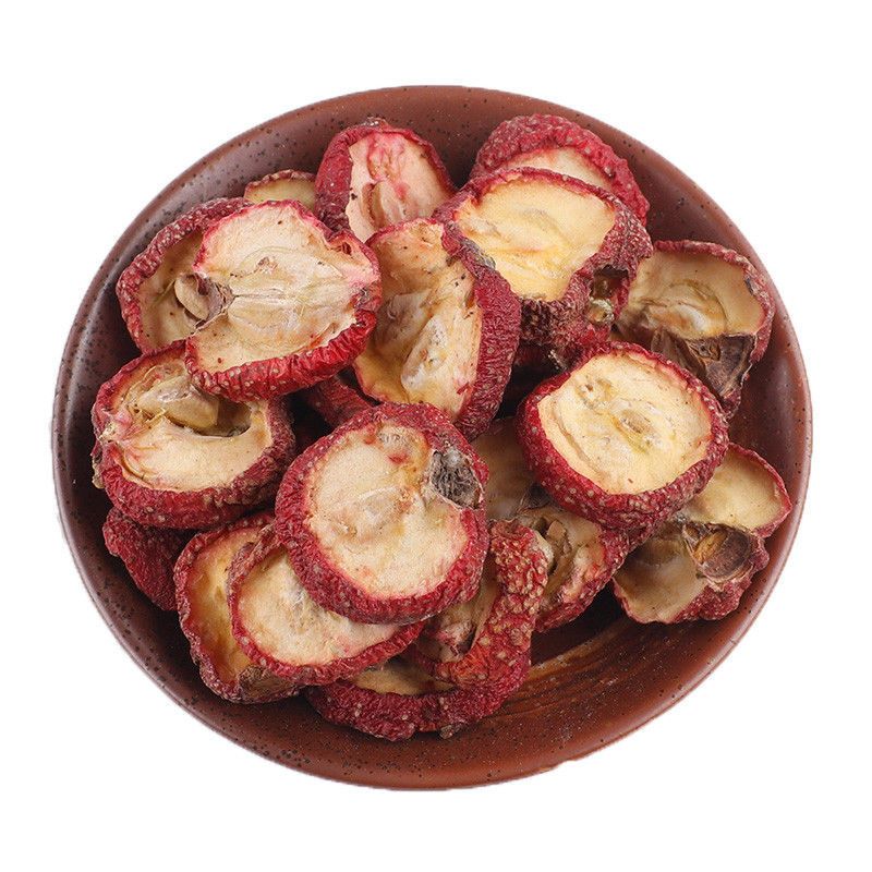 山楂片带籽山楂片500g无籽山楂片中心圈无籽去核泡茶泡水新鲜带籽山楂