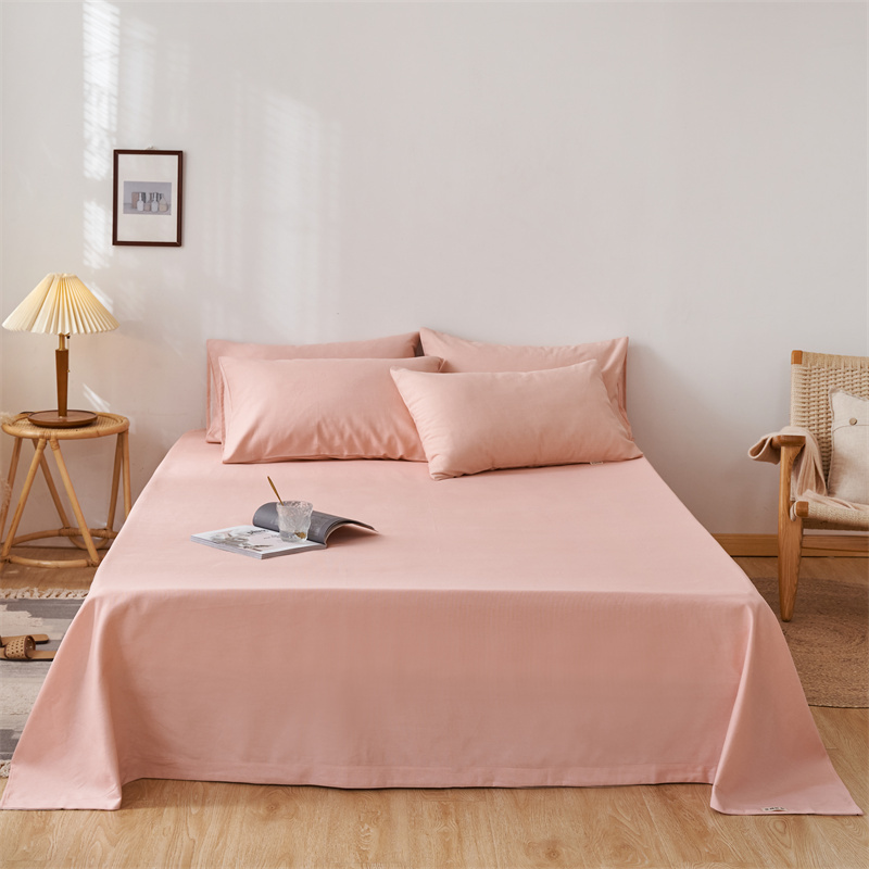 非物质遗产纯棉老粗布床单单件被单宿舍单人全棉布15米18m床