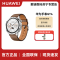 HUAWEI/华为 WATCH GT 4 46mm 山茶棕 棕色真皮表带 科学运动减脂 专业运动指导 强劲续航