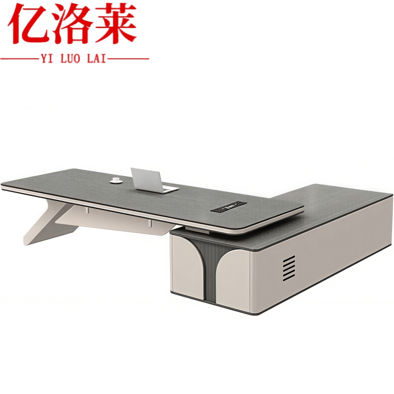 亿洛莱 老板桌 2.8m 张高清大图