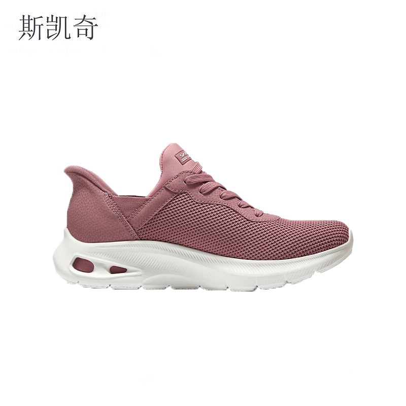 斯凯奇 女绑带休闲运动鞋 117509/BLSH-5 双高清大图