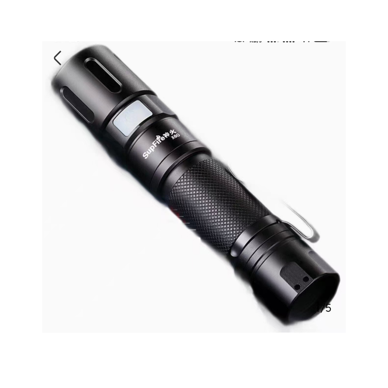 神火(SupFire)X60强光手电筒 变焦远射USB充电式 家用便携 户外骑行灯高清大图