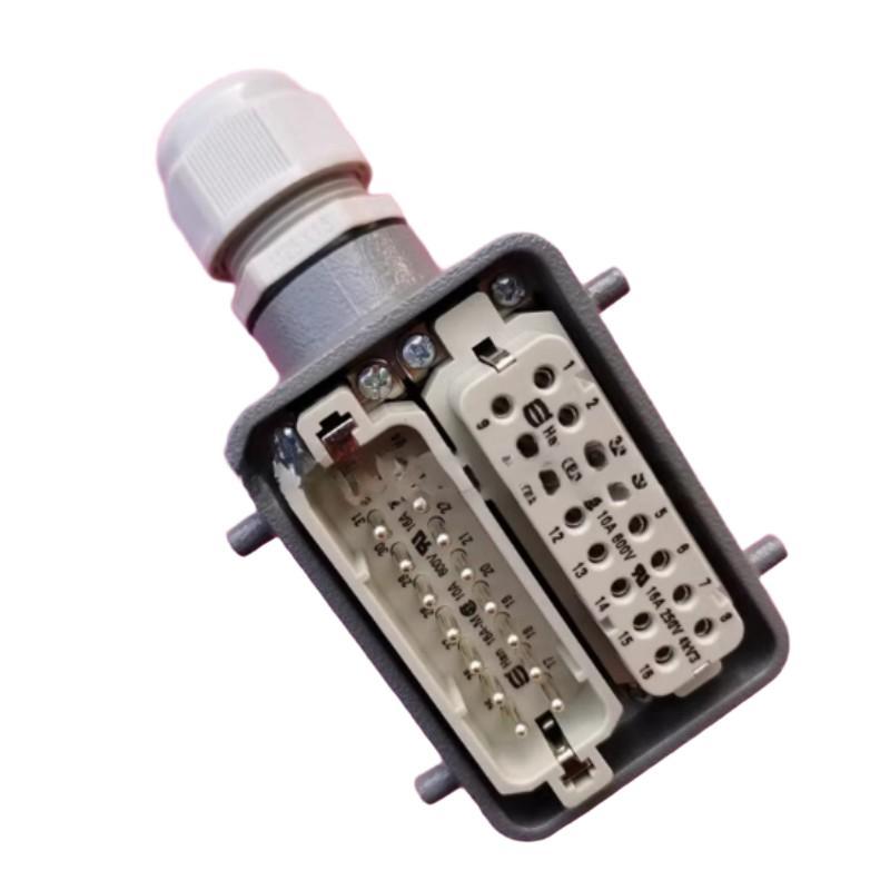 连接器 Multi-Gigabit多模块连接器组件 配满0.25针 单位:套 货期7天高清大图