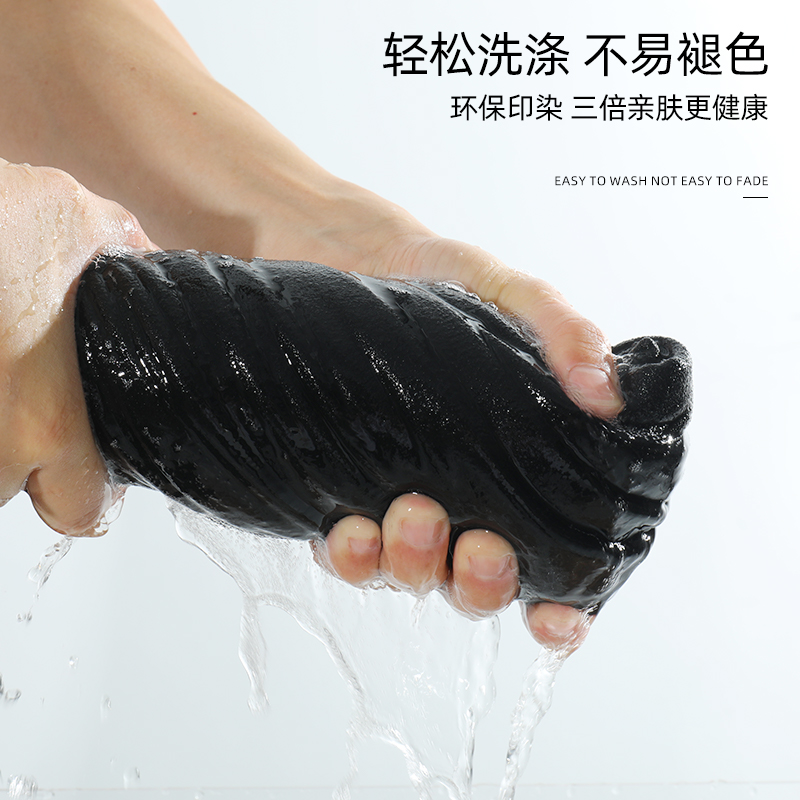 啄木鸟山系男式短袖夏季黑色重磅纯棉打底衫男款正肩半袖t恤男棉半高清大图