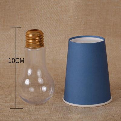 10cm灯泡1个单拍创意空中吊顶装饰品房间悬挂玻璃花瓶橱窗吊饰挂件