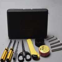 喜得成XDC6008-2工具箱装多功能五金维修工具箱家庭迷你8件套家用组合