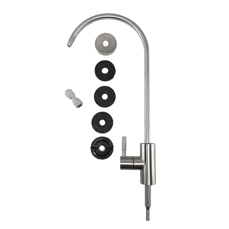 净水器水龙头细水嘴家用纯净水机净水龙头2分直饮水304不锈钢配件