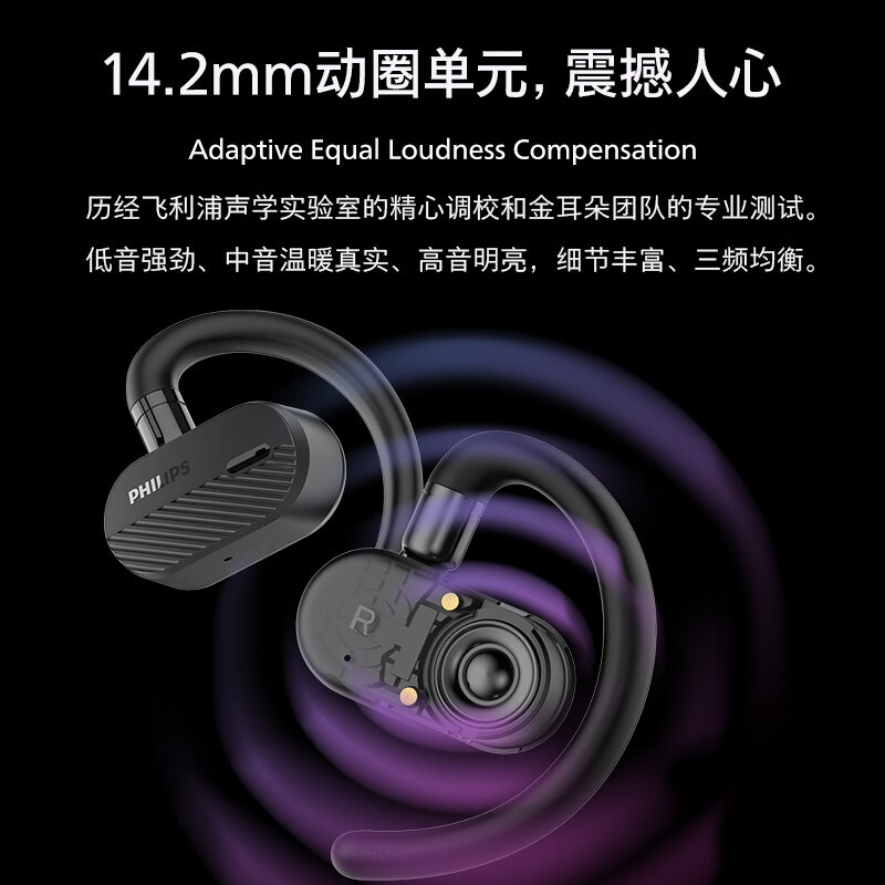 飞利浦 气传导耳机TAA6708高清大图