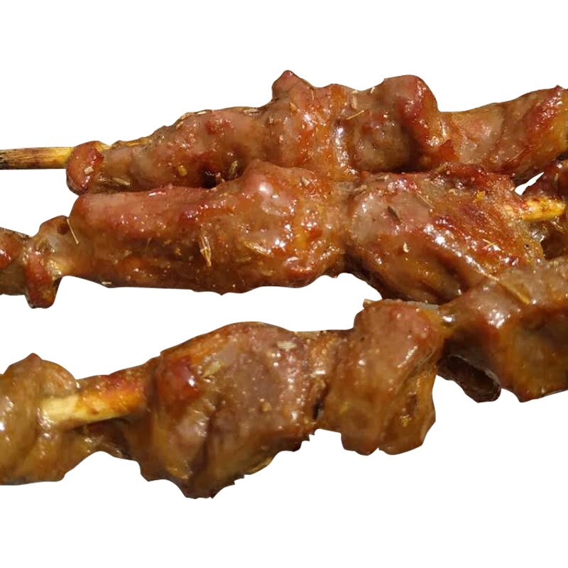 艾克拜尔羊肉串110串1.65kg新鲜羊肉烤肉牛肉串半成品烤串户外空气炸锅烧烤食材