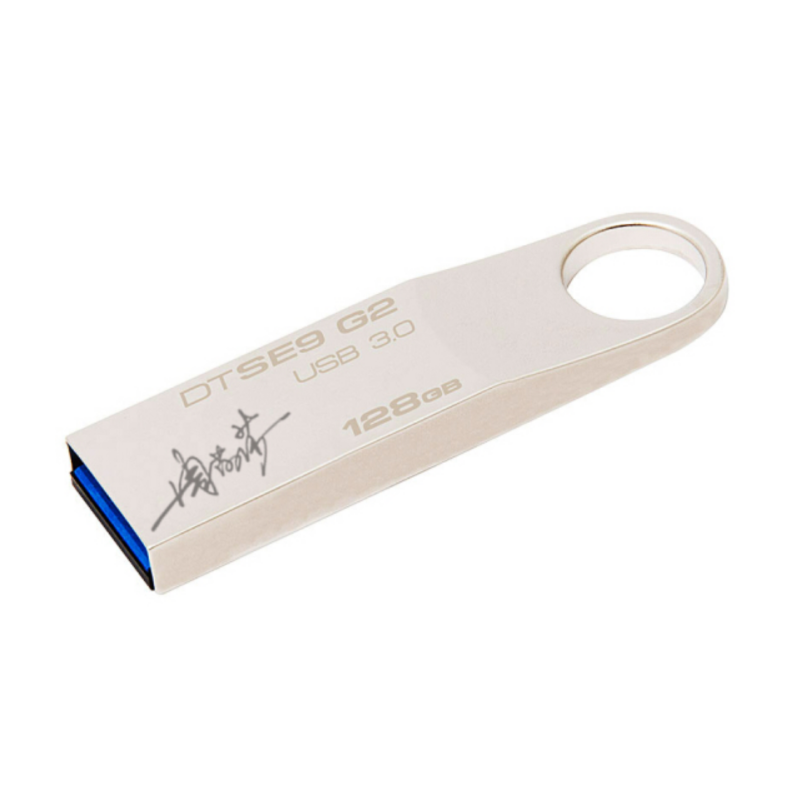 金士顿(Kingston)DTSE9G2 128GB U盘 个性化 自定义定制 金属车载U盘