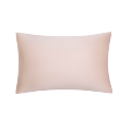 高级感19姆米双面真丝枕套助眠100%桑蚕丝枕套纯色经典简约丝滑枕芯内胆套 48*74cm 粉色