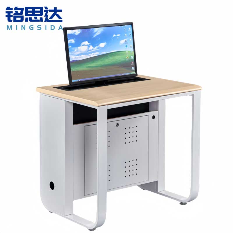 铭思达升降桌单人位张高清大图