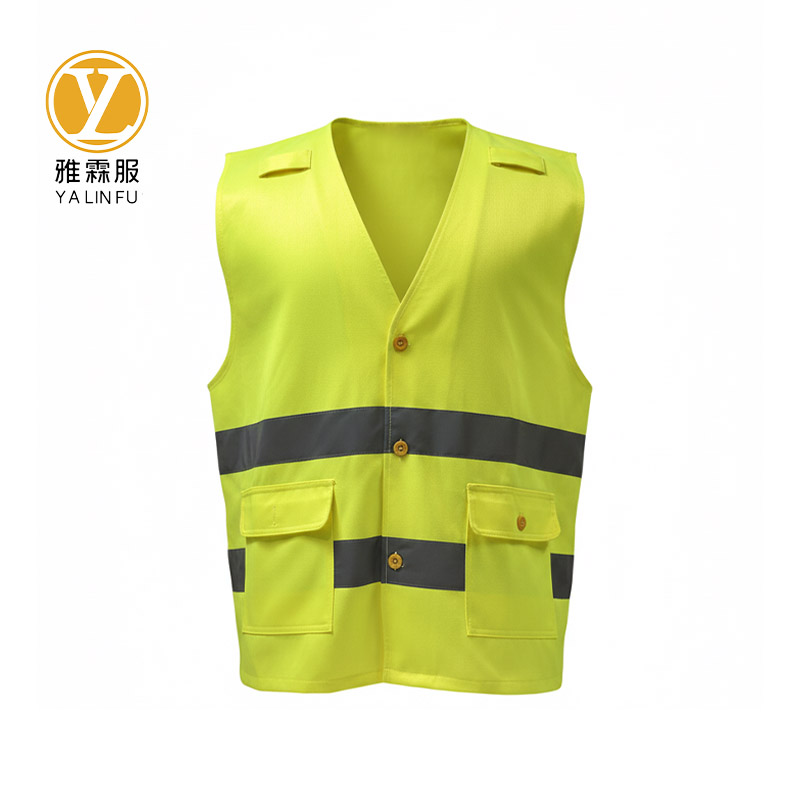 雅霖服 高可视性防护服马甲可定制YLF-2630 件高清大图