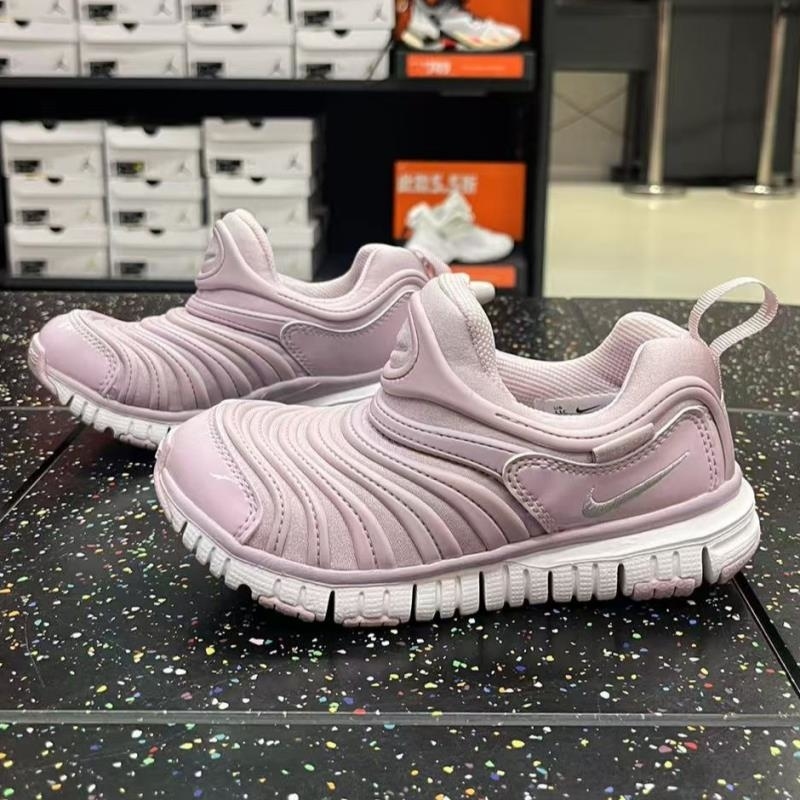 NIKE耐克休闲鞋DYNAMO FREE (PS)低帮大童鞋毛毛虫343738-508 D