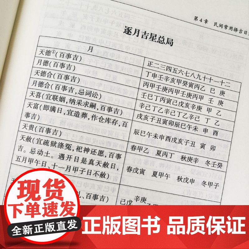 [精装]万年历书老黄历 含1900-2100历法表 多用易学万年历全书 历法基础时令节气传统节日文化中华万年历民俗通书万高清大图