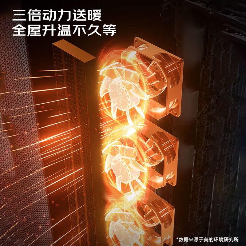 美的暖风机取暖器家用电暖器速热电暖风热风机客厅卧室加热塔式烤火炉 机械款 HFT22WCW米色高清大图
