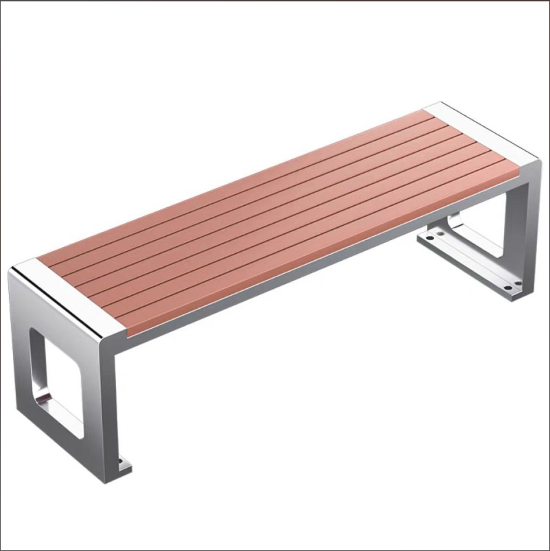 众行城 不锈钢公园椅 1.2米 把高清大图