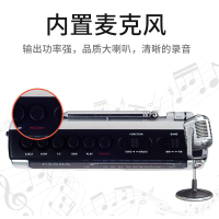 熊猫（PANDA）6500录音机 磁带收录机 两波段收音机 便携式英语磁带教学机 老式复古卡带学生听力学习机