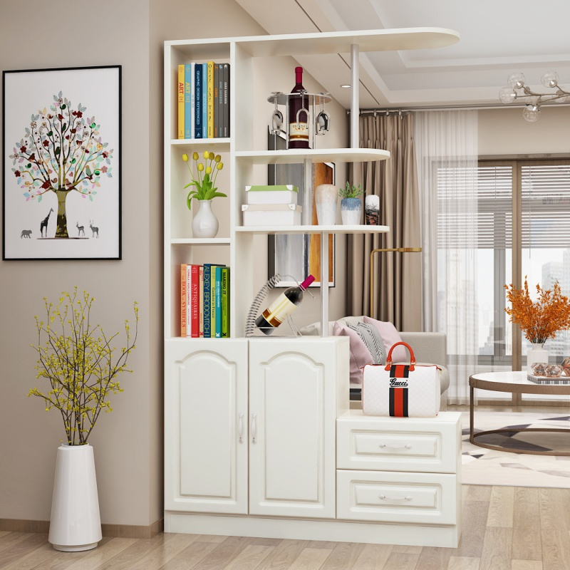 寻木匠酒柜现代简约客厅隔断柜屏风柜进间厅柜装饰柜置物架鞋柜玄关柜