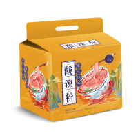 【新人专享】集香草酸辣粉105g*4袋 速食正宗红薯粉丝方便面 网红酸辣粉条