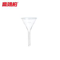 高翊柏 33010297 三角漏斗 60mm 加厚标准高硼硅漏斗 实验过滤漏斗 短管三角漏斗