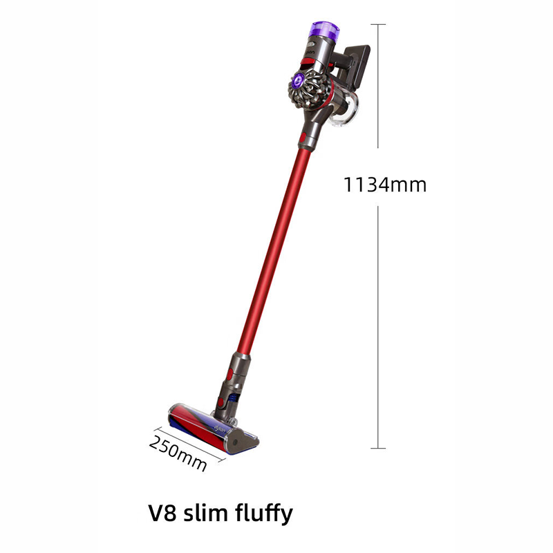 戴森(DYSON)无线手持吸尘器 V8 Slim Fluffy(4个配件)