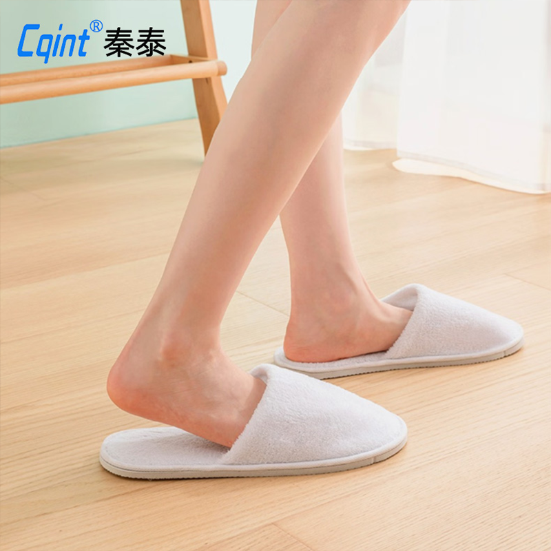 秦泰(Cqint)QTTL-Y1 均码 一次性拖鞋 10双/包 (计价单位:包) 白色高清大图