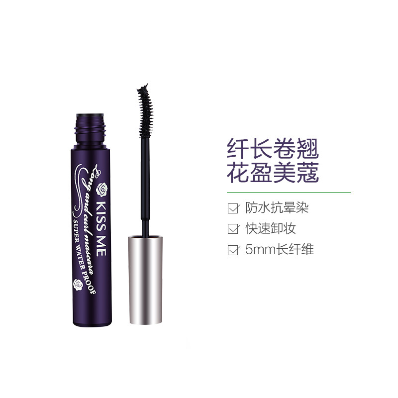 奇士美花盈美蔻浓密卷翘优质防水睫毛膏6g