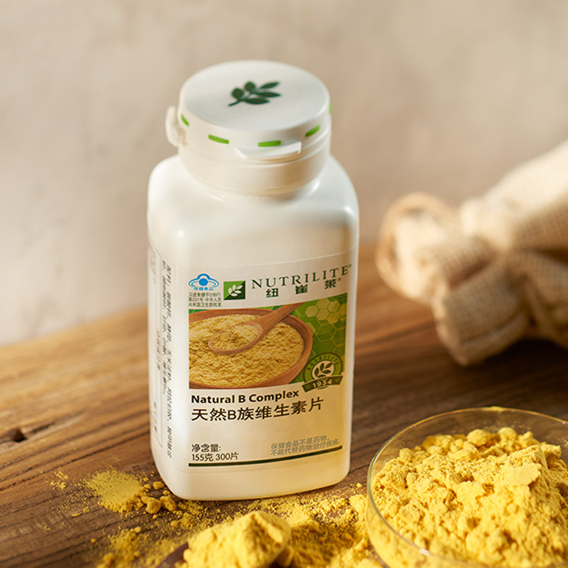国产安利纽崔莱天然b族维生素300片vb