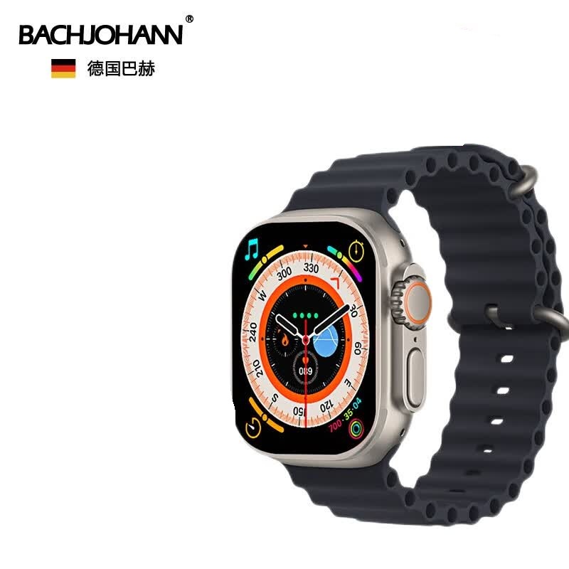 巴赫约翰BACHJOHANN T800智能手环多功能运动电子手表 久坐提醒健康动态心率监测 智能蓝牙手环