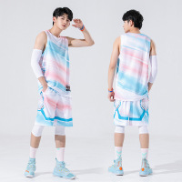 蒙企智品篮球服运动背心训练队服MQ-158