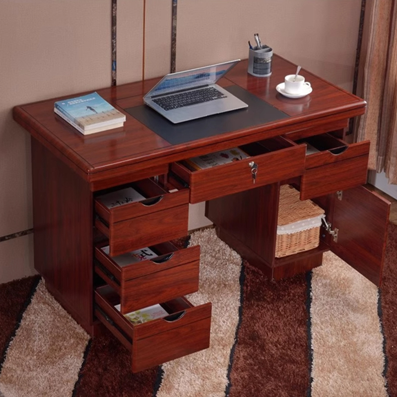 杭舍沐光办公桌1400*700*760mm530-2#木皮/张高清大图