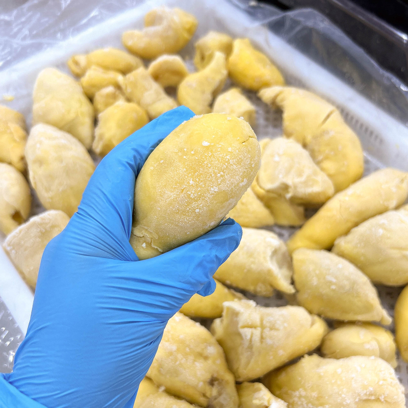 [鲜佰客]顺丰速运 泰国 烤榴莲 5盒 100g/盒 新鲜水果冷冻液氮金枕头榴莲冻肉高清大图