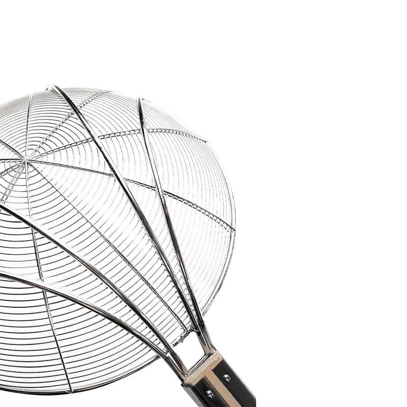 历途科技 过滤漏勺笊篱 三爪线条直径28CM高清大图