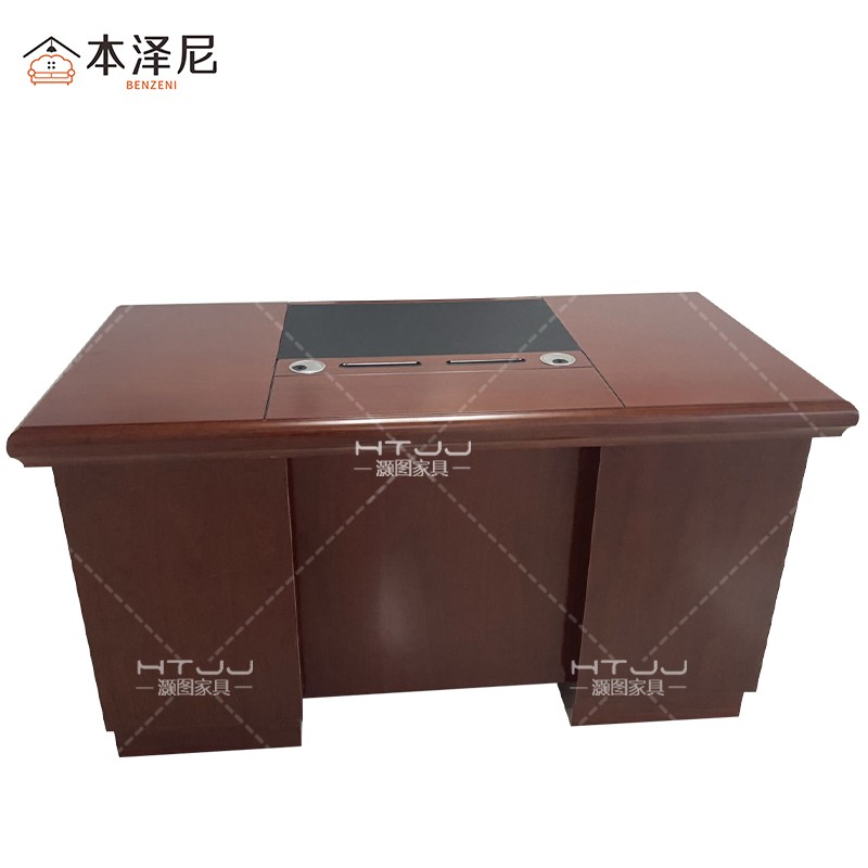 本泽尼 办公桌 HTW-YQ1476 1400*700*760mm 张高清大图