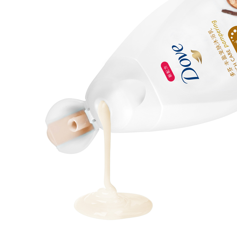 多芬 丰盈宠肤沐浴乳乳木果和香草新400g*2