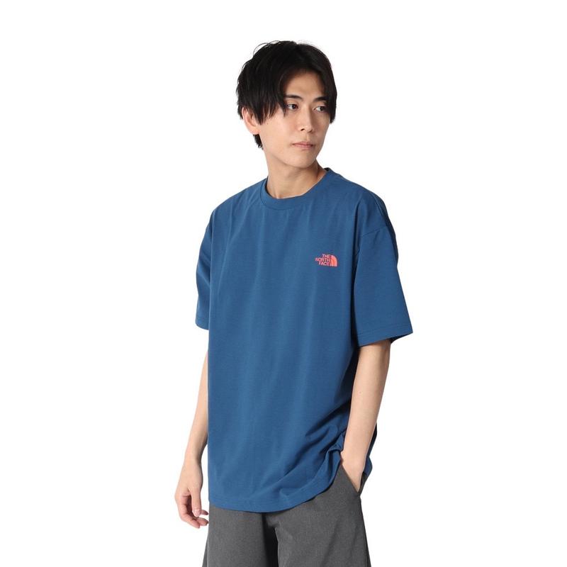 THE NORTH FACE/北面男士运动速干宽松Logo环保回收系列短袖T恤