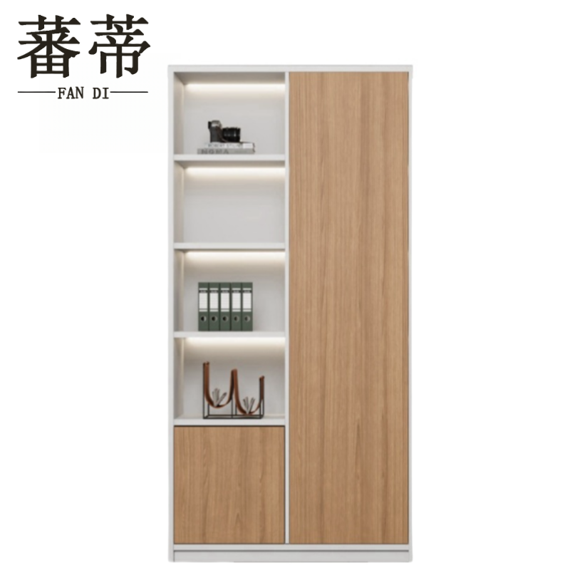 蕃蒂 书柜二门 台