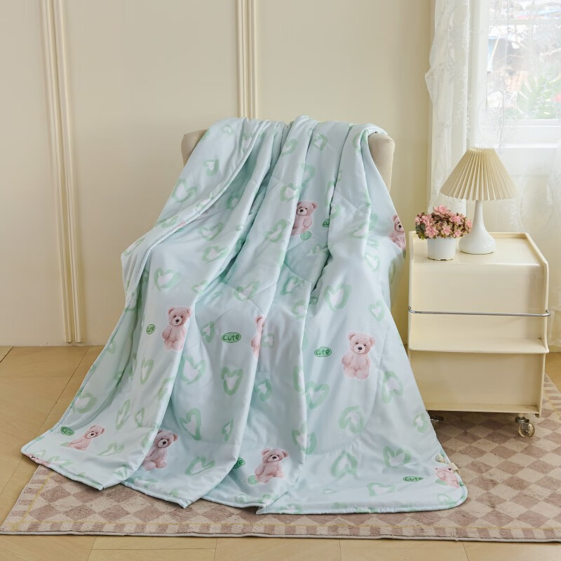 啄木鸟(ZMNXG)贝拉沁凉被超柔磨毛(填充羽丝棉)