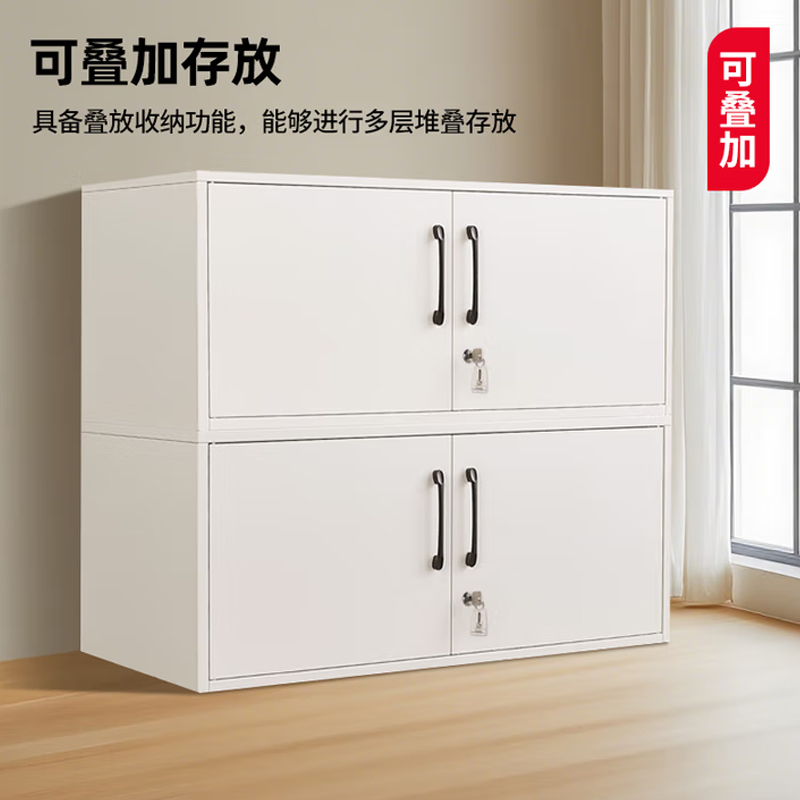 双开门铁柜 长85厘米,高45厘米,宽40厘米高清大图