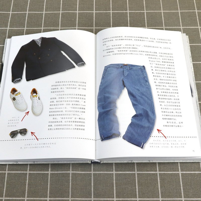 [正版]男士着装新规范潮男的时尚法则(精装)男士服装搭配造型设计明星穿搭法则柴犬绅士都市型男穿搭指南着装美妆搭配服饰穿