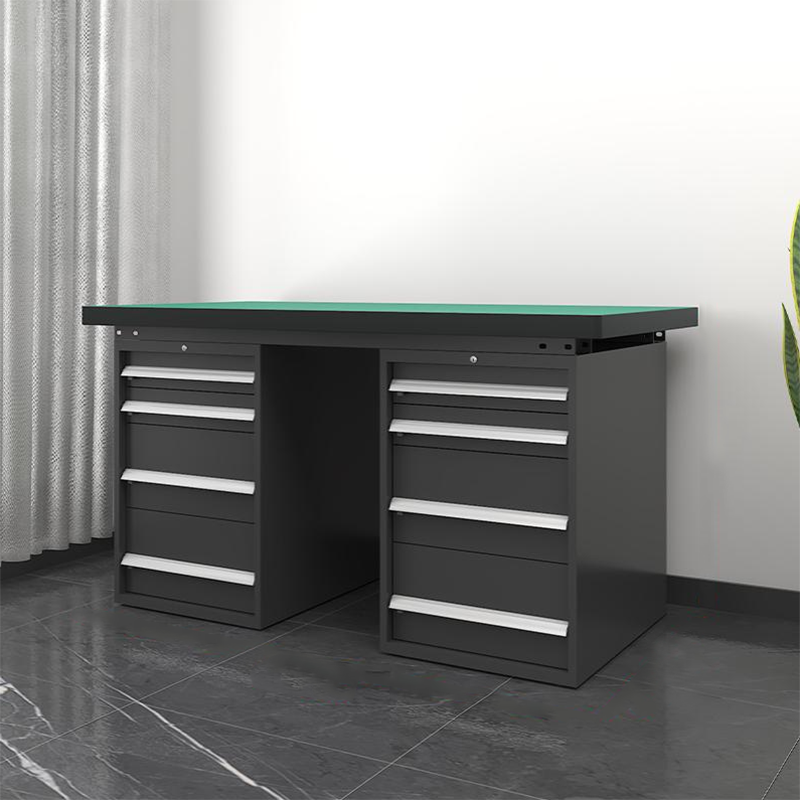 鑫金虎 防静电工作台车间流水线操作台工厂维修检验桌重型钳工台 双四抽1.8m高清大图