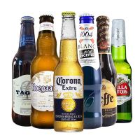 进口啤酒福佳时代科罗娜精酿啤酒6瓶组合1664白啤酒混搭250ml-330ml/瓶