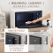 美的(Midea)寻味pro2.0 智能微蒸烤炸炖一体机G3EPro 奶油风/补湿蒸烤/减盐鲜炖/纳米陶瓷内胆/彩屏触控