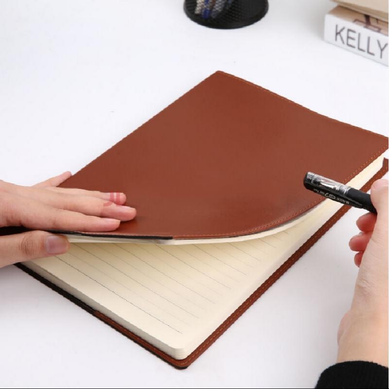 晨光(M&G)APY4K380 笔记本 B5封套皮本120页(经典办公) 颜色随机 2本装 APY4K38000高清大图