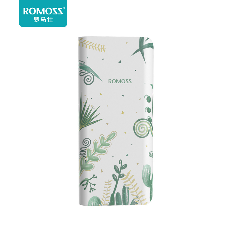 罗马仕（ROMOSS）充电宝 10000毫安sense4 IP款 移动电源便携迷你卡通小巧可爱软萌广泛兼容通用充电宝春草