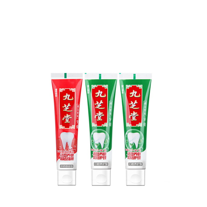 九芝堂中药牙膏六支装600g