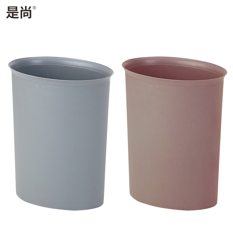 是尚 方锥客房垃圾桶8L 椭圆形客房桶10L 1个装